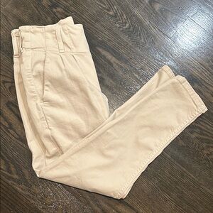 Alice + Olivia Cream White Jeans Size 25